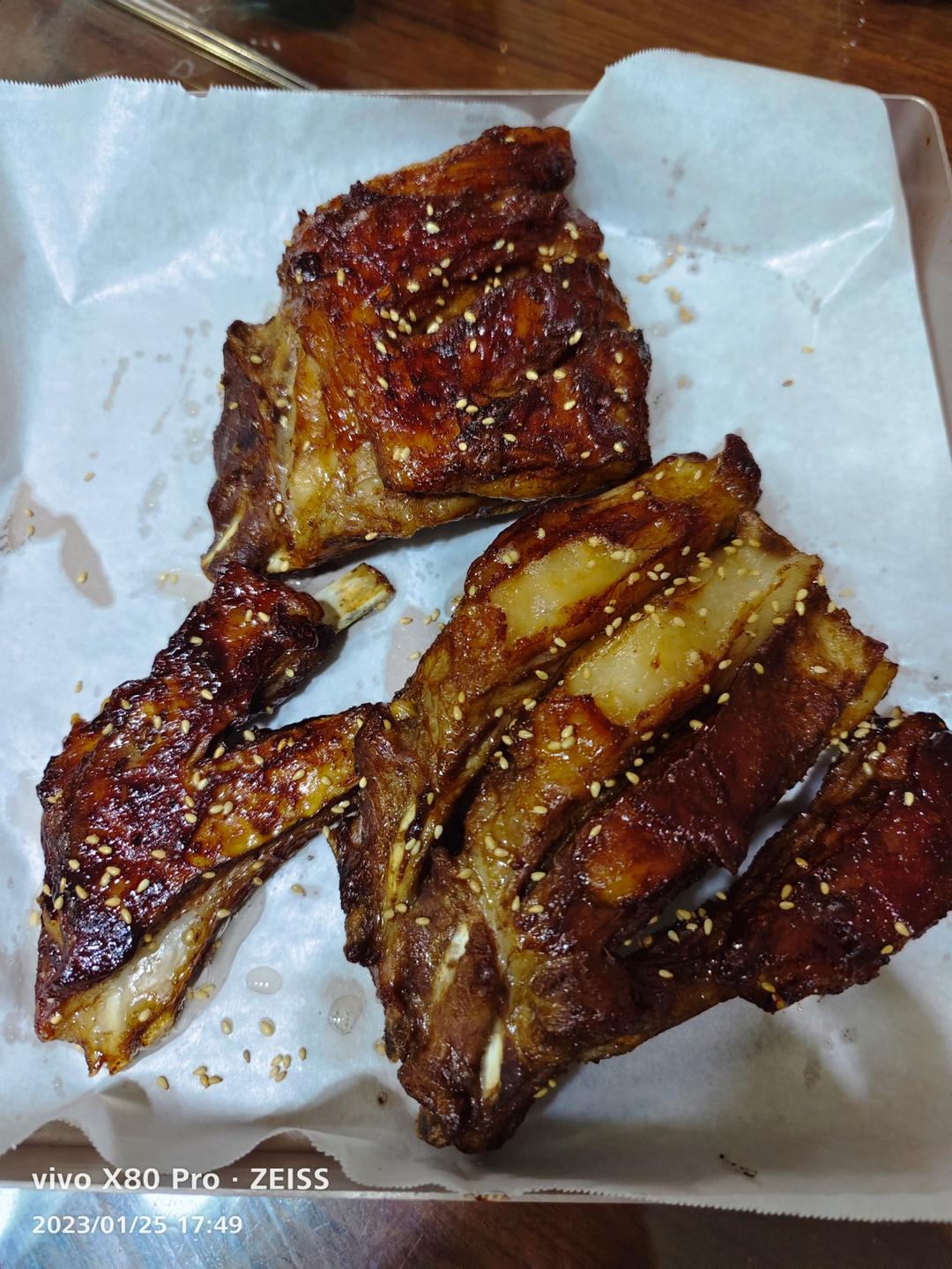 挡不住的诱惑～烤羊排