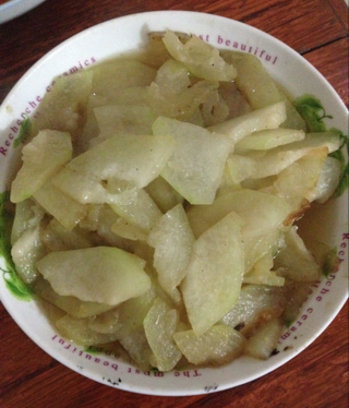 素炒冬瓜