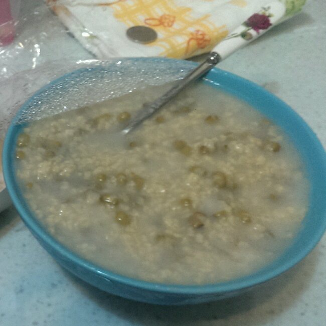 小米绿豆粥