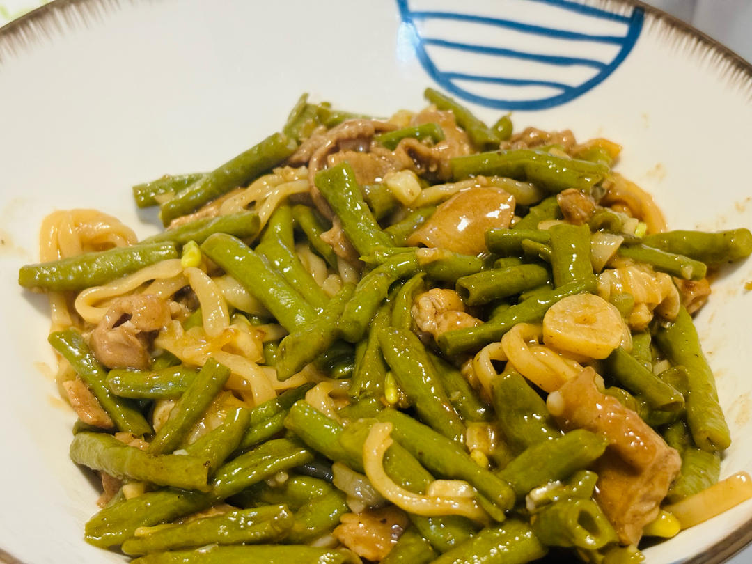 豆角焖面