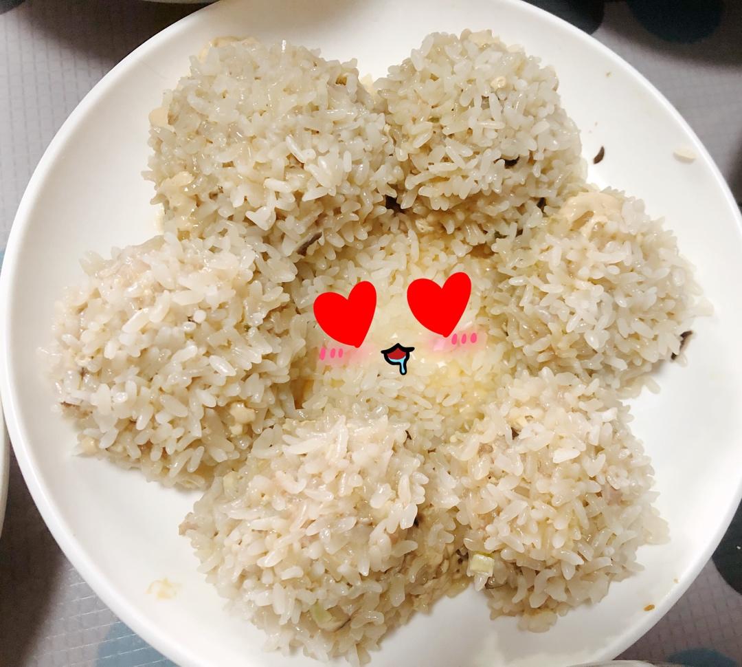 懒人版-粢毛团+炸豆腐丸