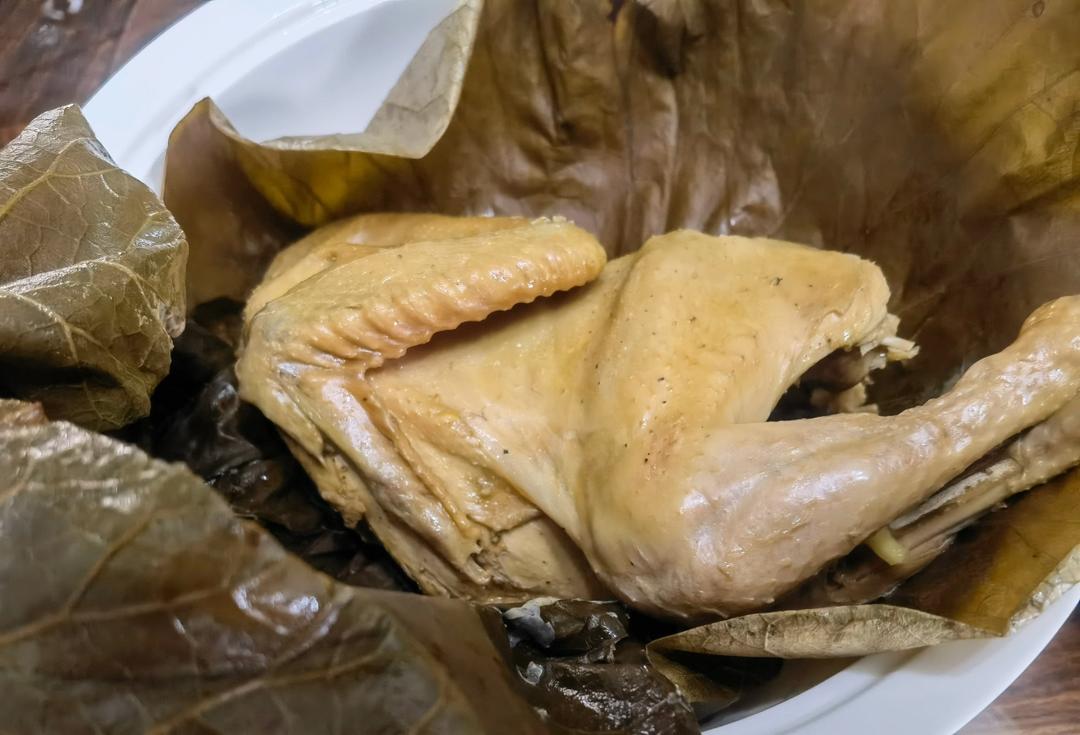 荷叶蒸鸡（清香又好做版）