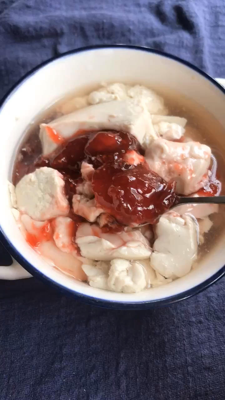 鸡蛋羹一般的豆腐脑