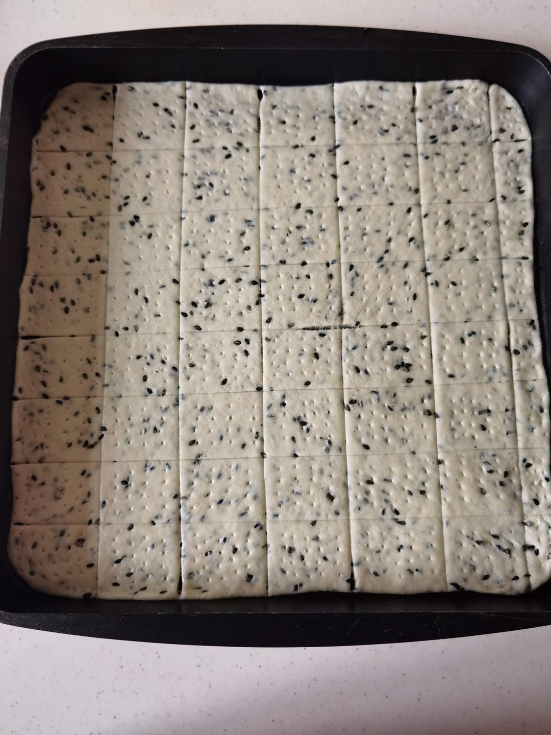 Sourdough天然酵母全麦香葱饼干