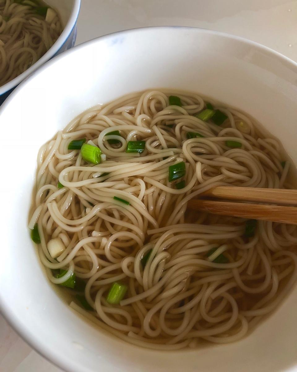 快手早餐之元气清汤面