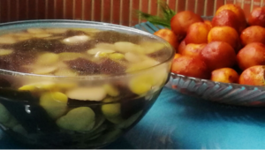 酱土豆&酸菜蚕豆汤· 圆满素食的做法 步骤6
