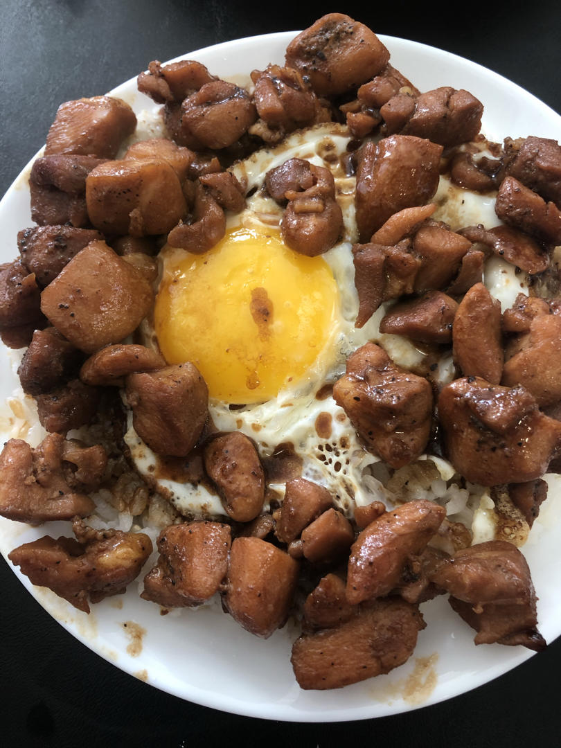日式碎鸡饭