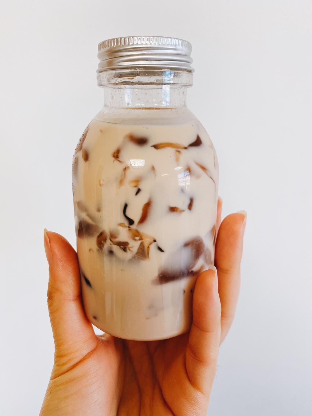 乌龙茶冻奶的做法