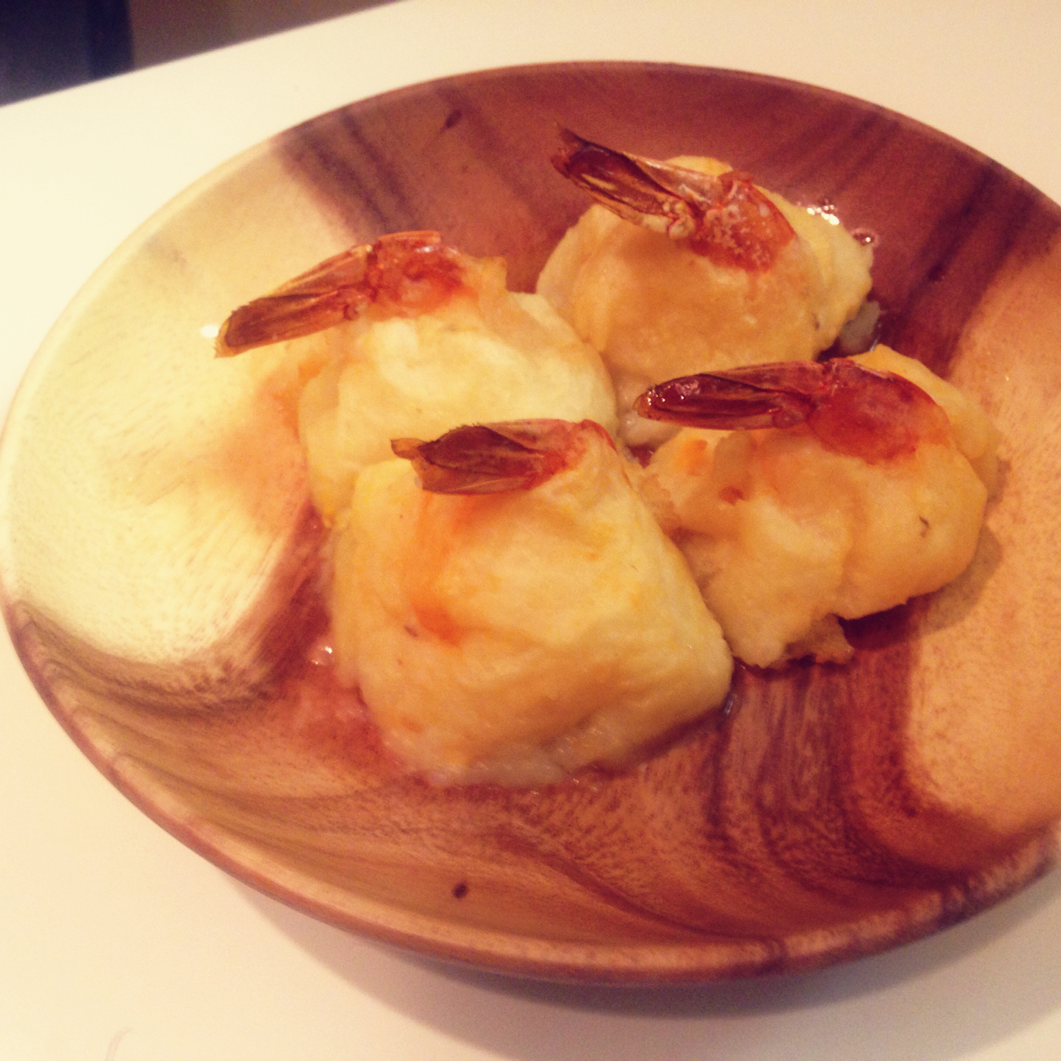 土豆芝士虾球（烤箱版）