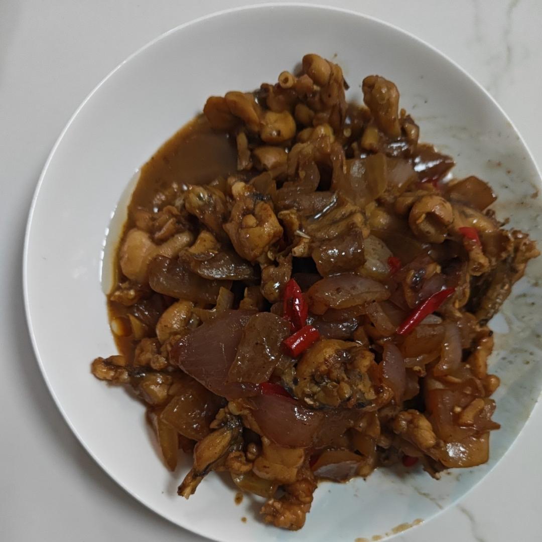 家庭版干锅牛蛙
