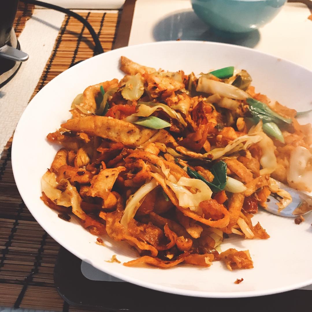 素炒饼