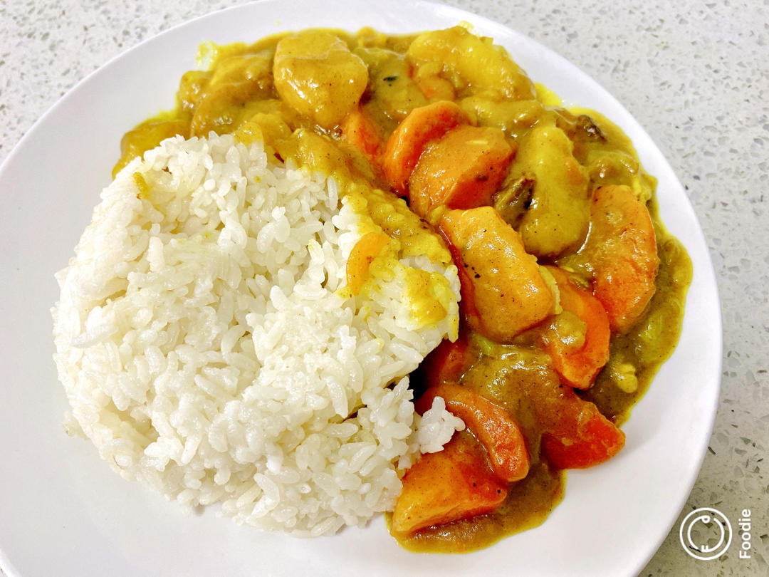 鸡肉咖喱饭