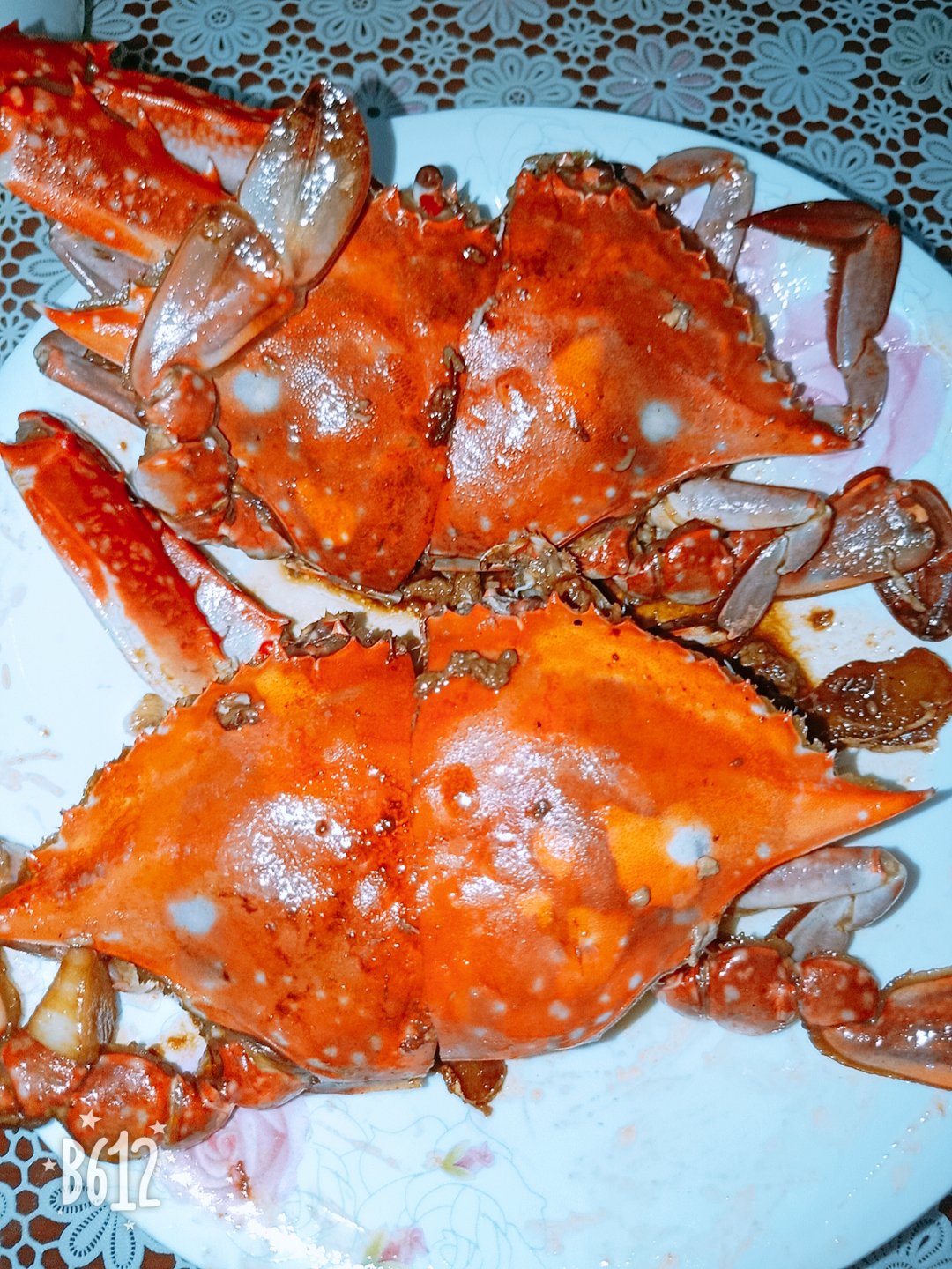 姜葱炒梭子蟹