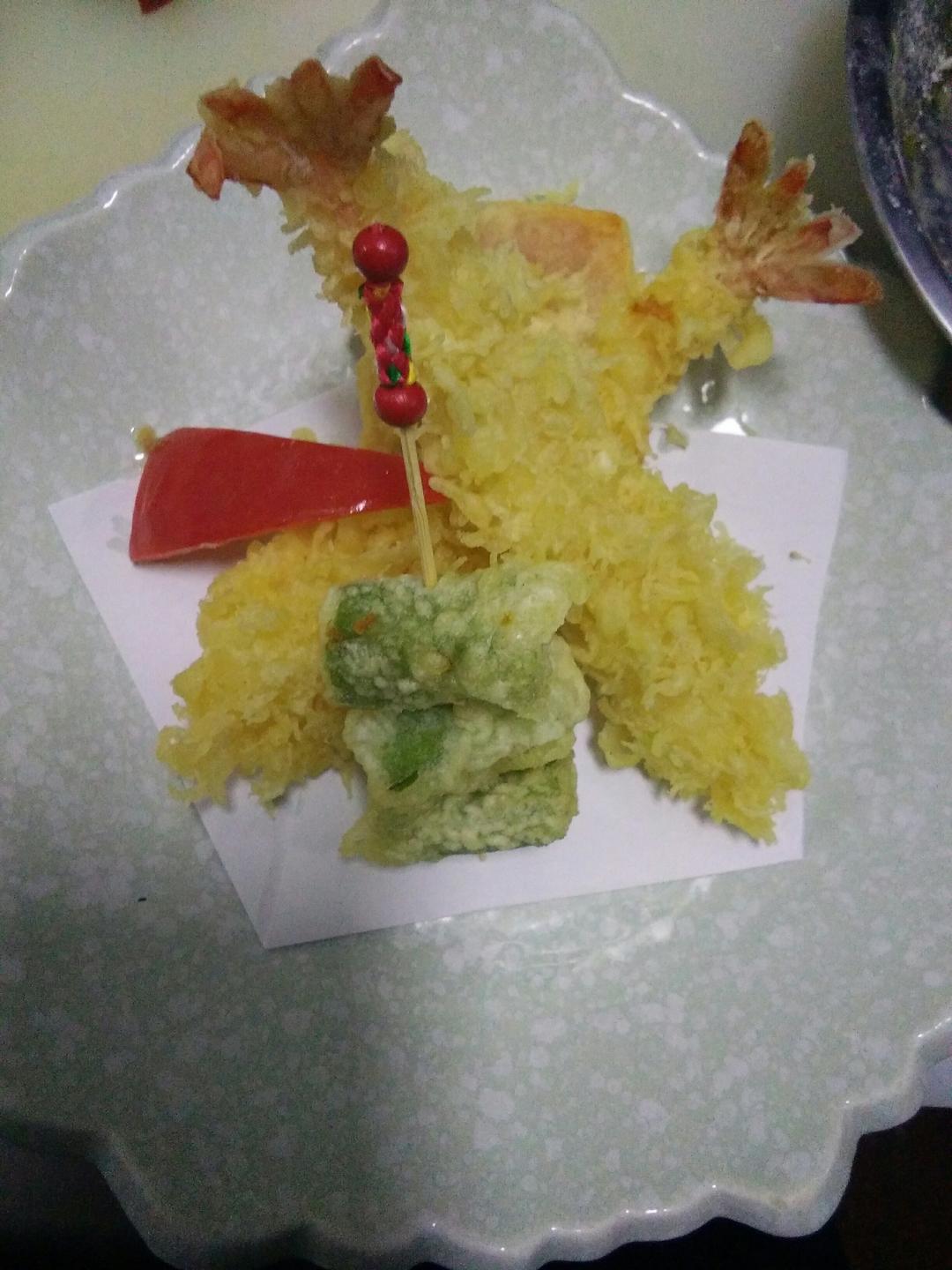 超级简单的日式天妇罗（懒人必备，超级好学）