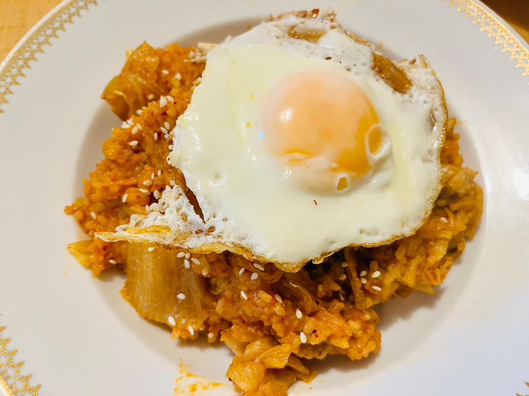 五花肉泡菜炒饭