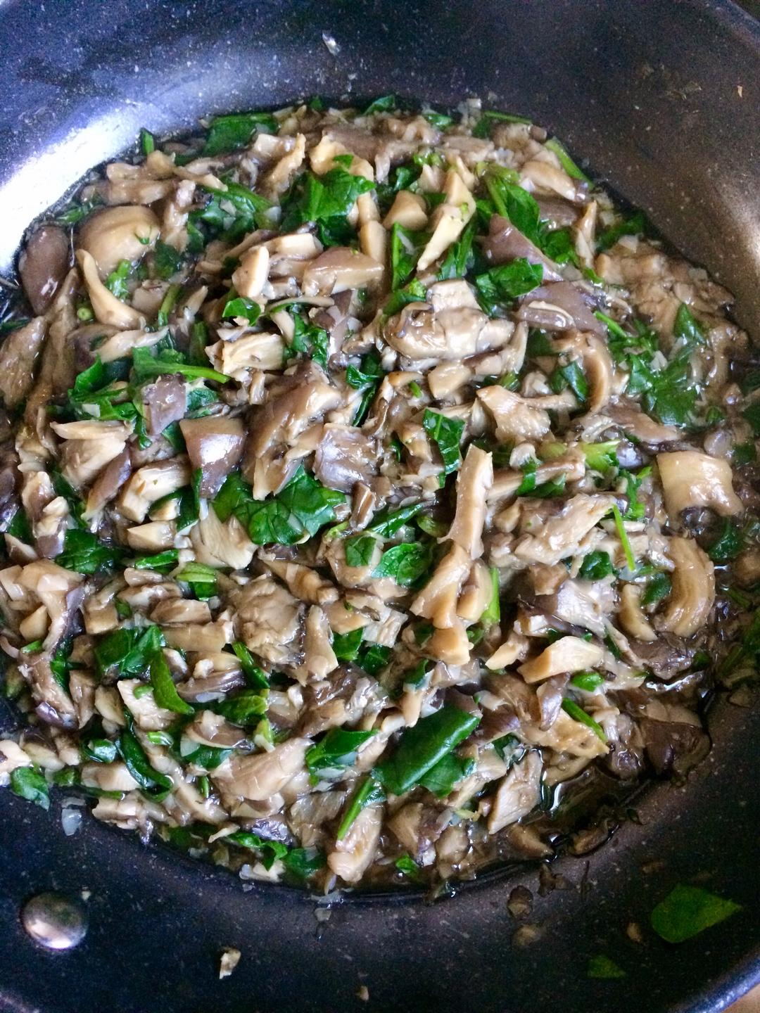 干煸鲜蘑/碎碎念😘——无油无糖的做法