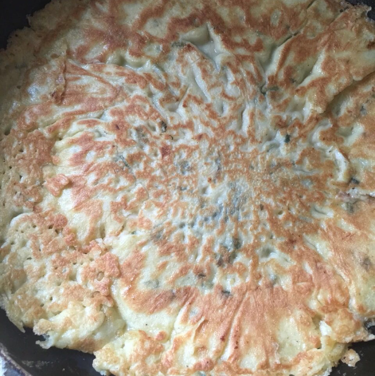葱花鸡蛋饼