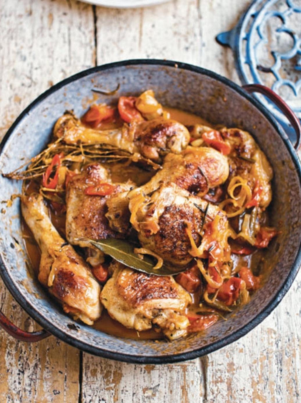 意式猎人炖鸡的做法