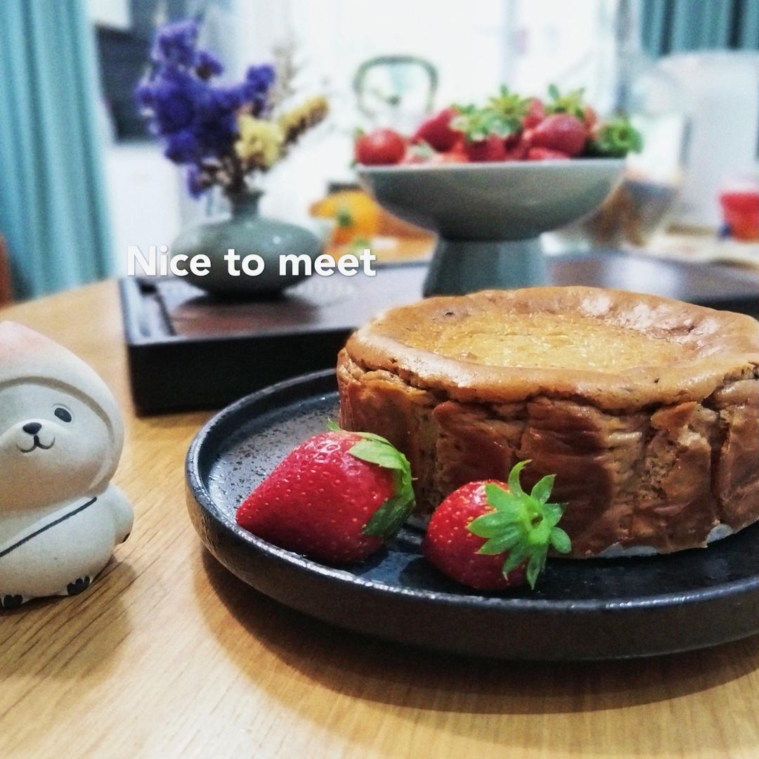 巴斯克芝士蛋糕『最简单的蛋糕』零失败🔥芝士控