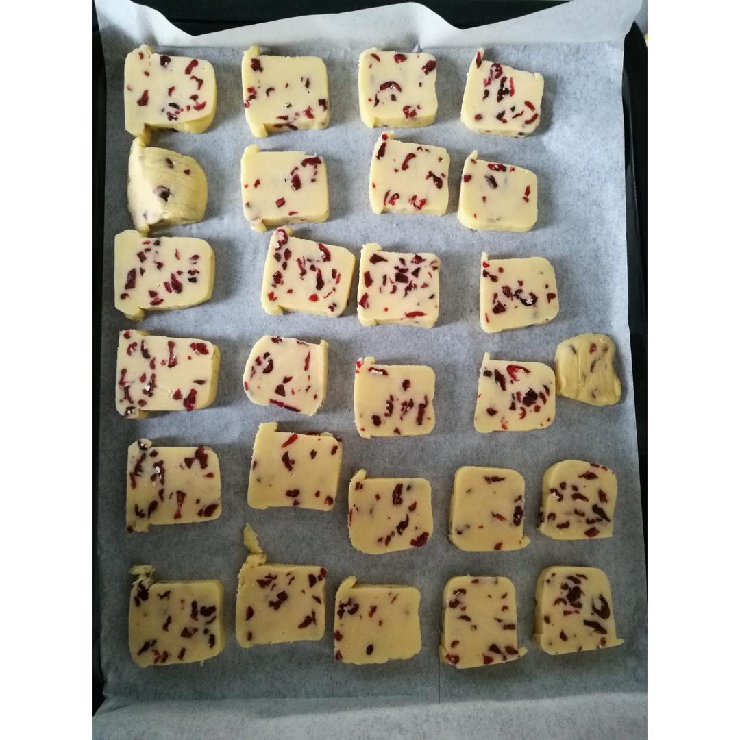 低糖少油版蔓越莓饼干