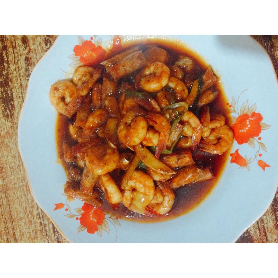 油焖大虾