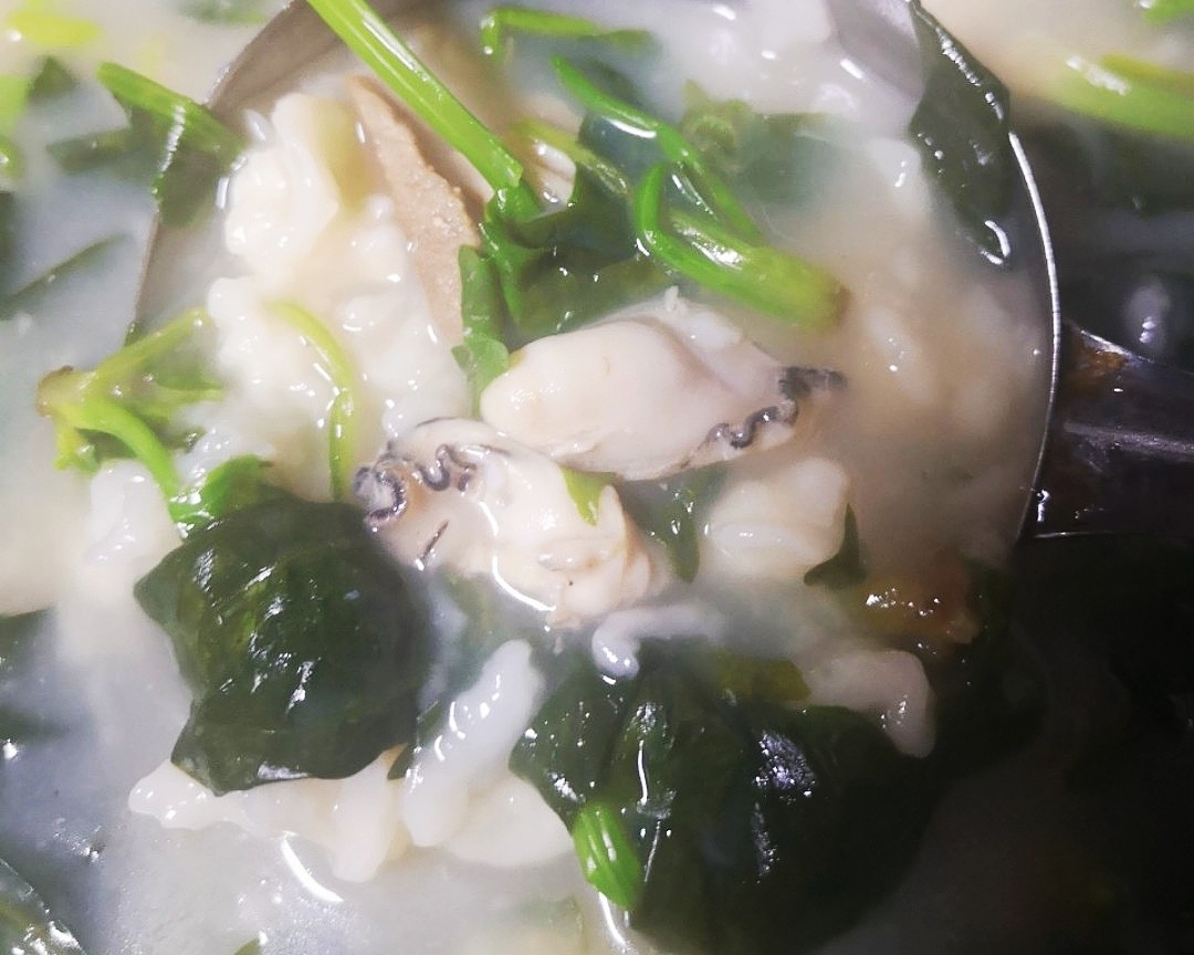海蛎子疙瘩汤