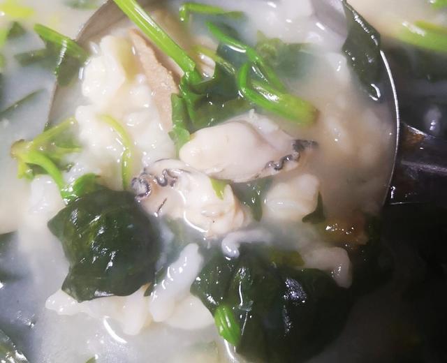 海蛎子疙瘩汤