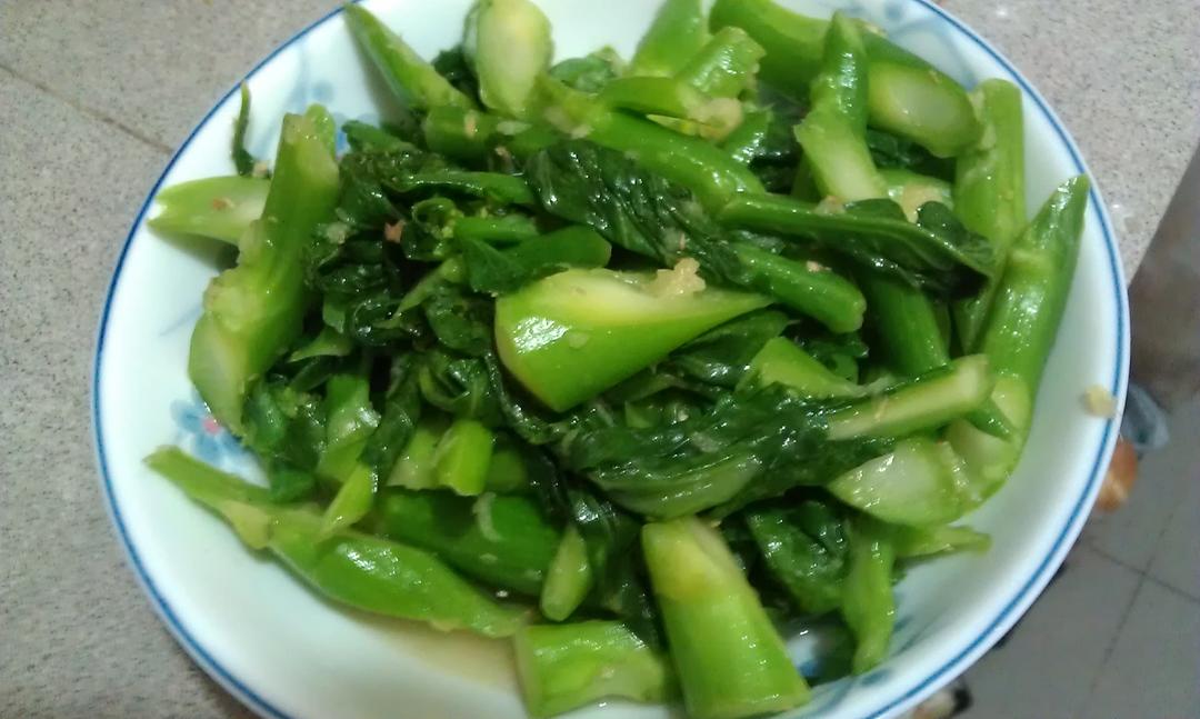 姜汁介兰的做法