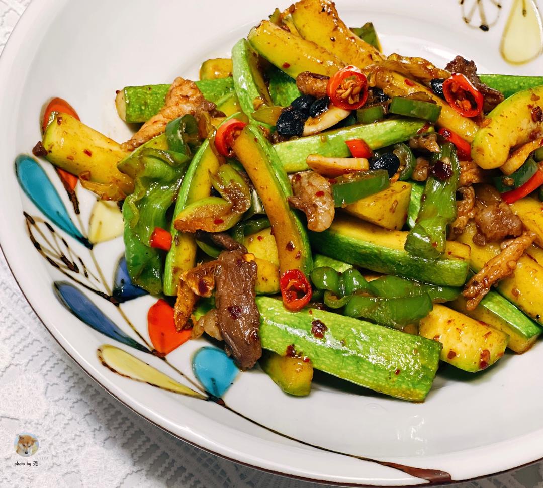 香辣西葫芦的做法