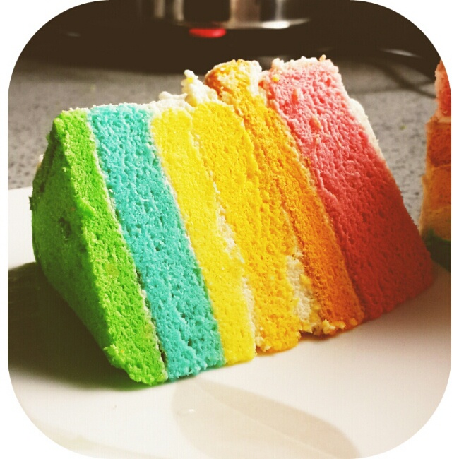 彩虹蛋糕