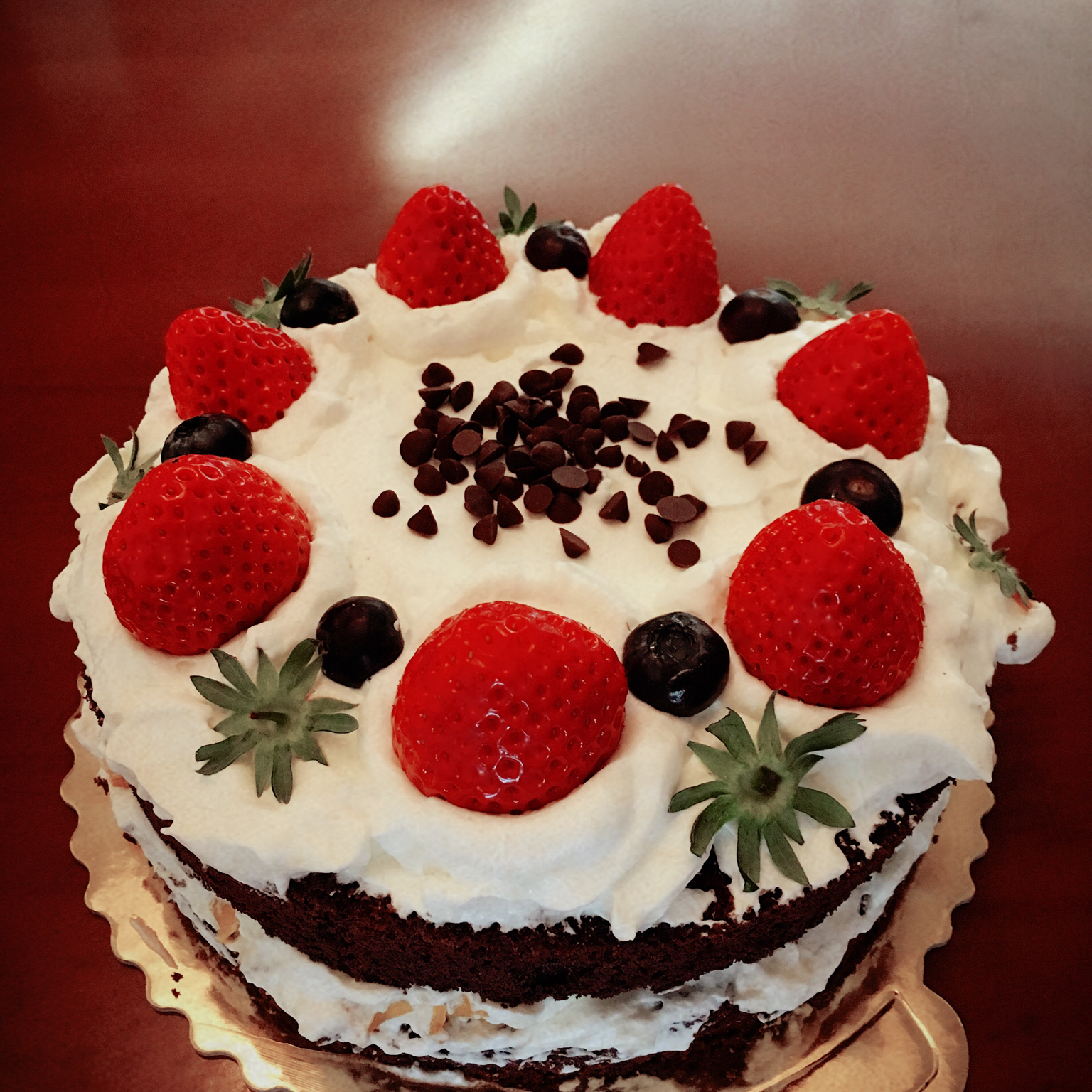 圣诞呆萌裸蛋糕