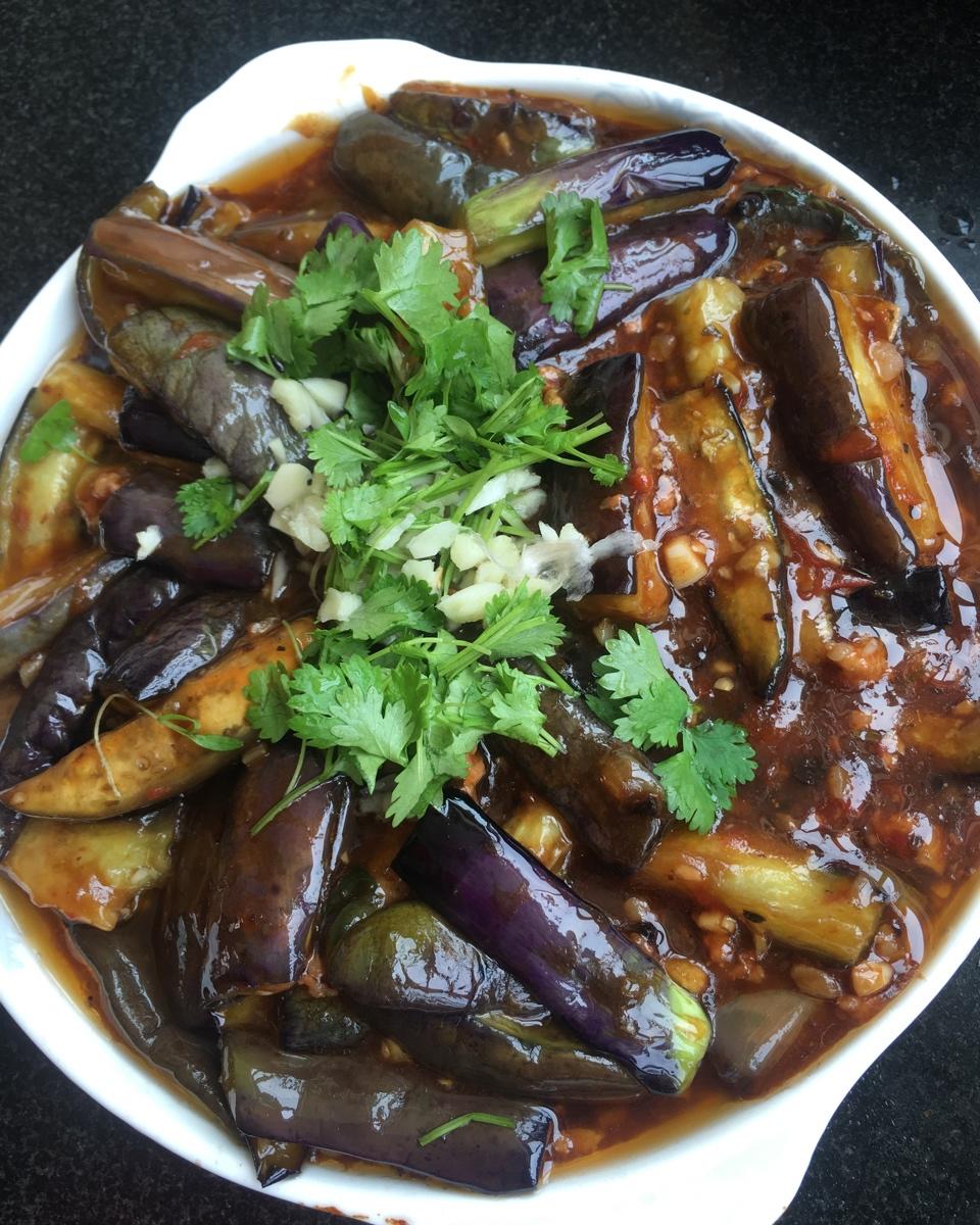 红烧肉沫茄子