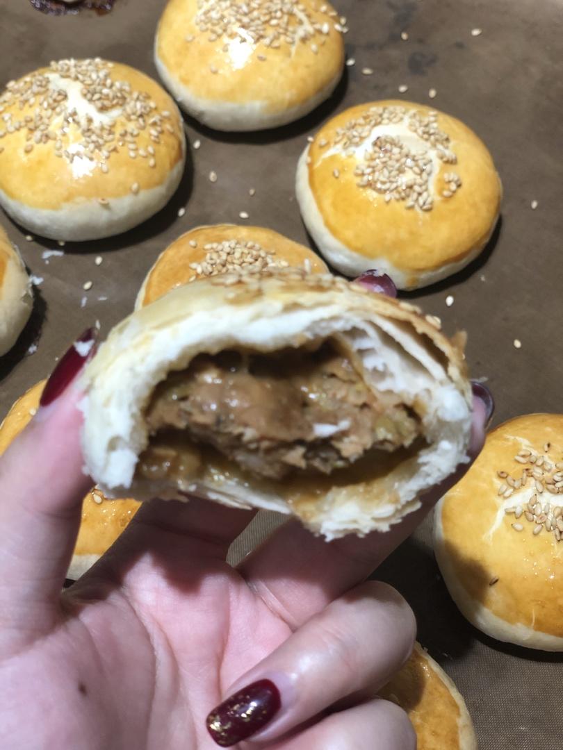 泳式鲜肉榨菜月饼