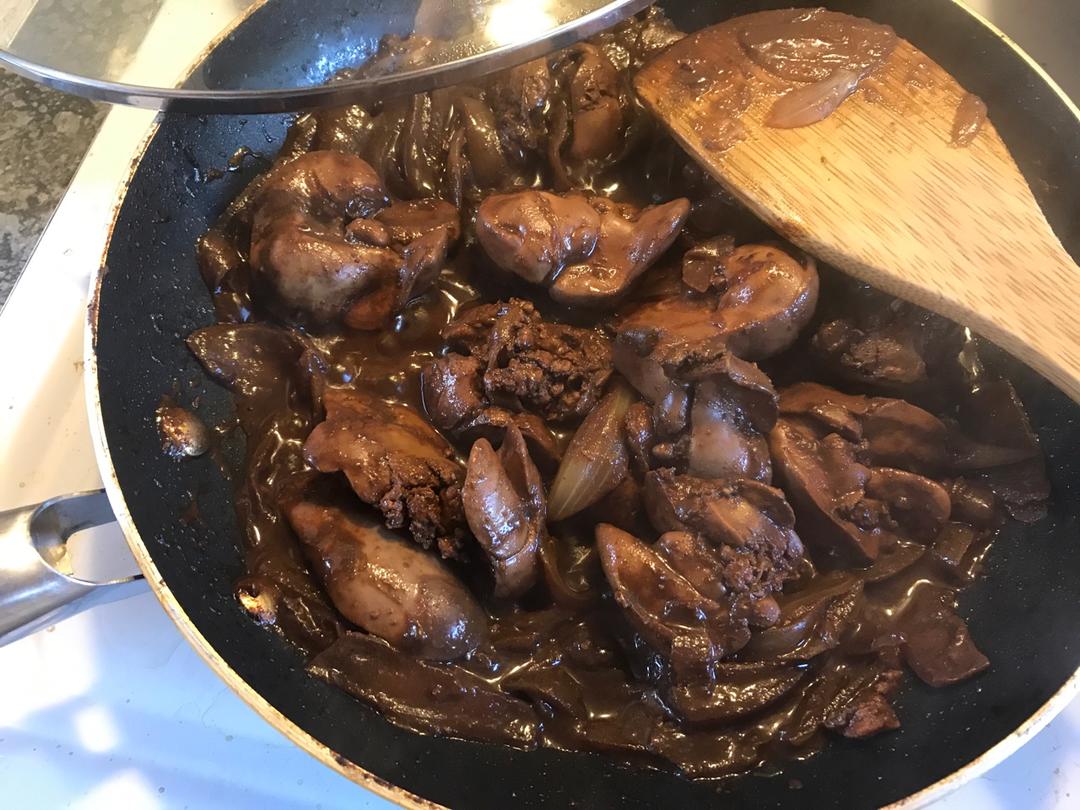 洋葱炒鸡肝