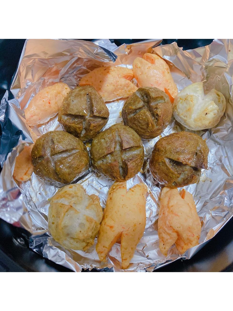 空气炸锅牛肉丸