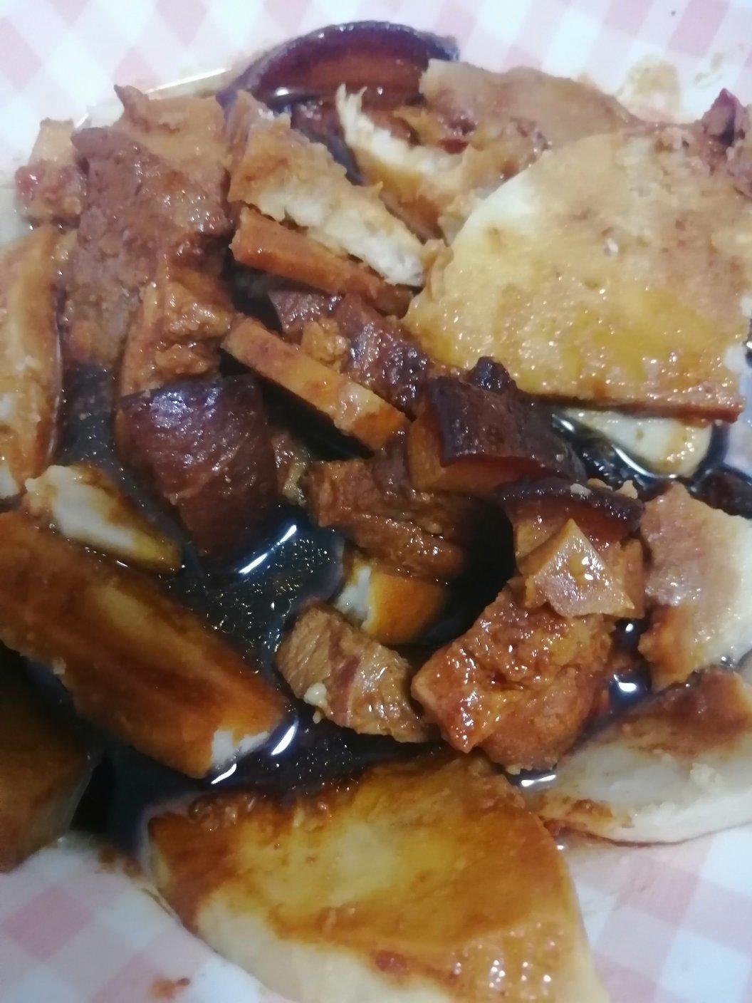 广西年菜 荔浦芋头扣肉