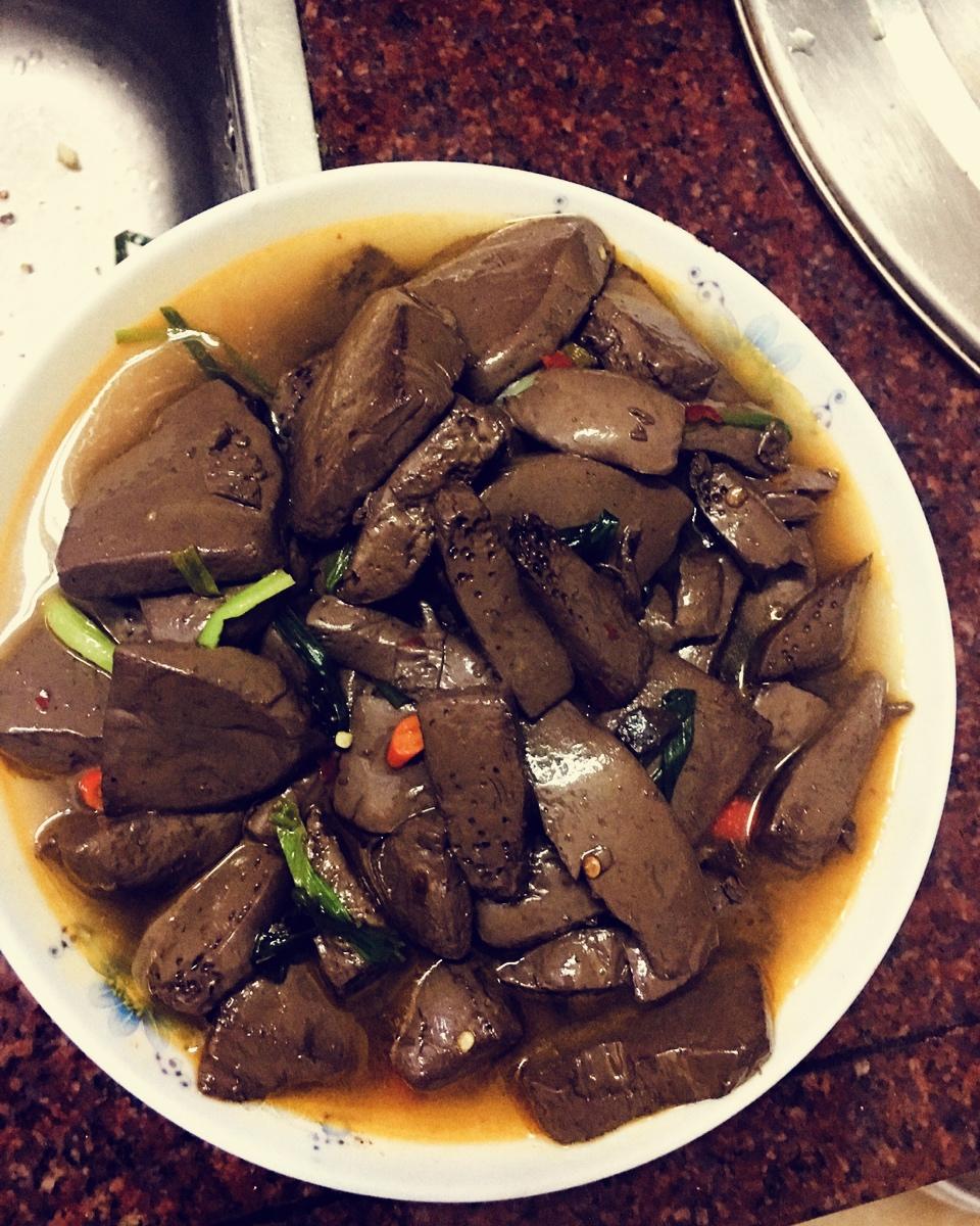 麻辣鸭血