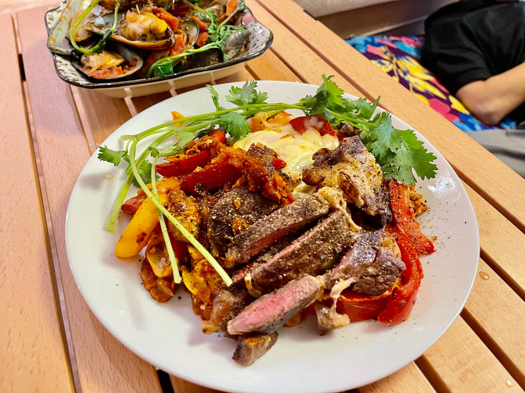 宅家brunch 北非蛋/摩洛哥焖蛋牛排 复刻杭州网红店brunch～