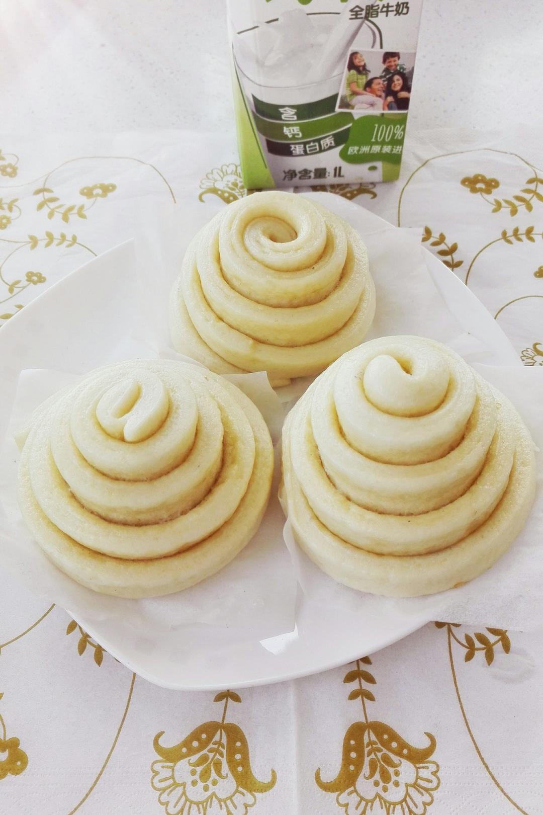 造型馒头6（竹笋馒头卷）