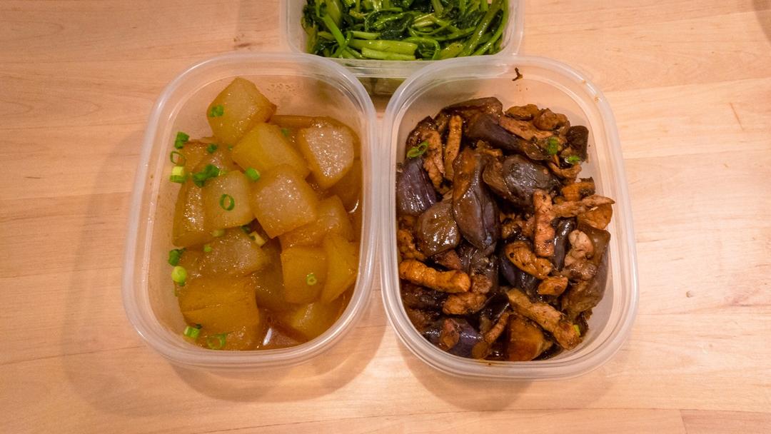 肉末茄子粉丝煲