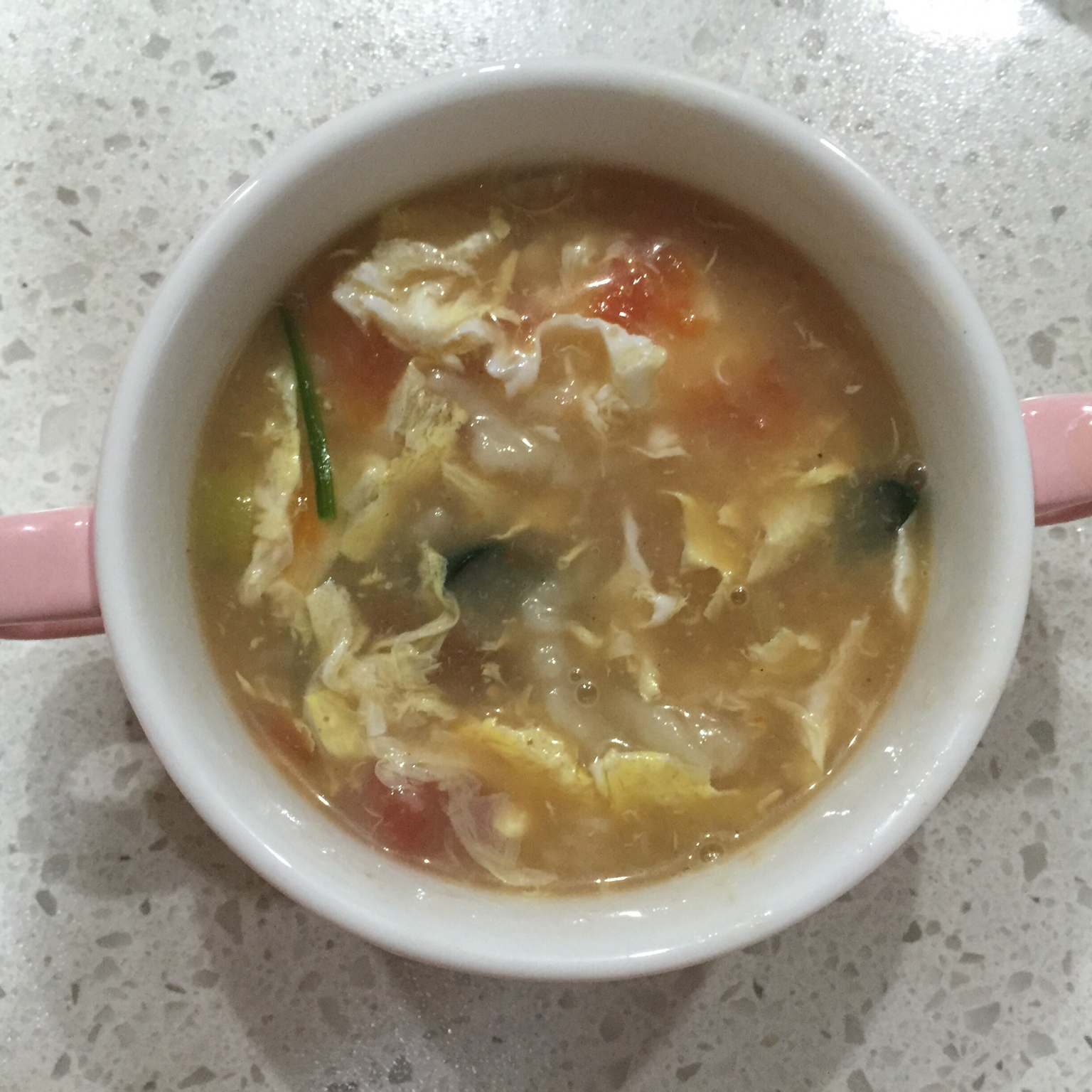 西红柿鸡蛋疙瘩汤