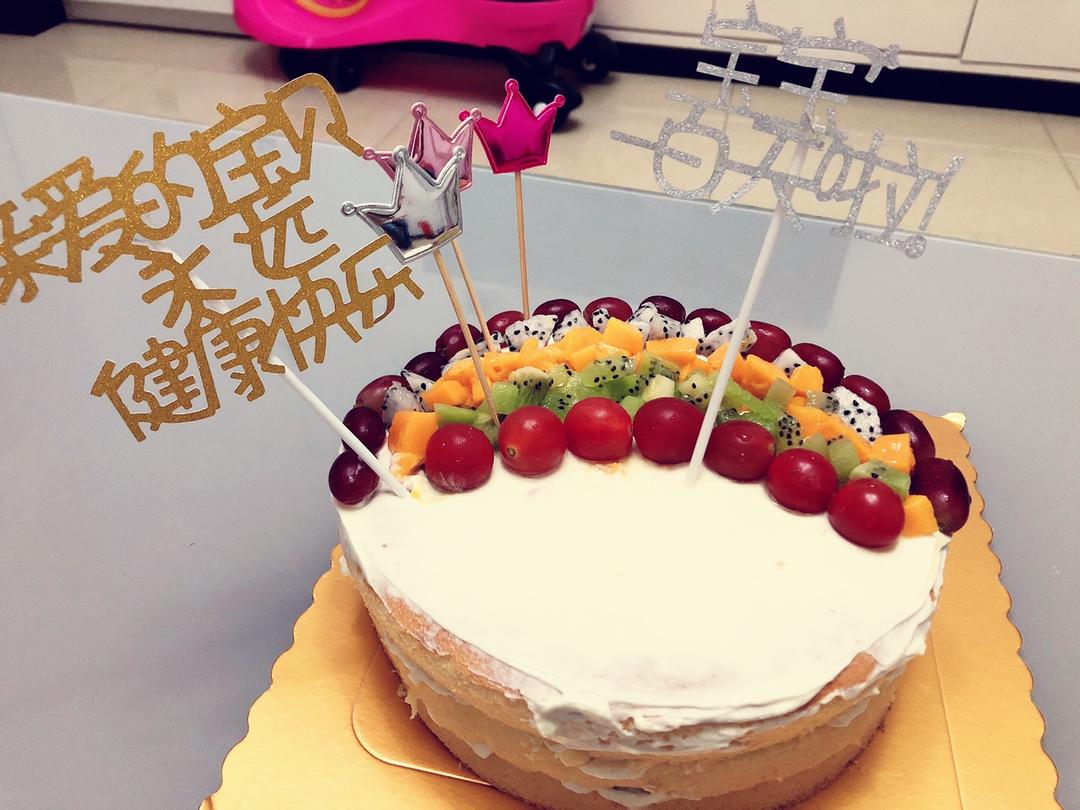 《Tinrry+》草莓奶油蛋糕（8寸配方）