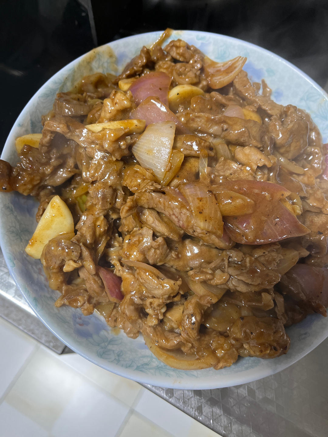 黑椒牛柳