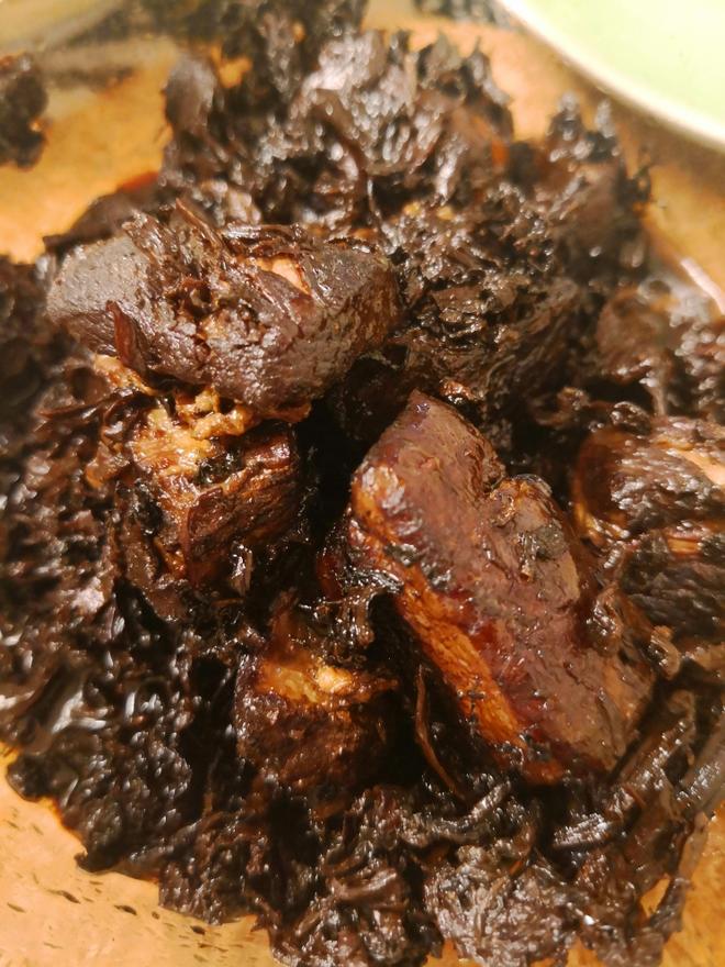 乌干菜/梅干菜烧肉——肉皮Q弹，肉质软烂的做法
