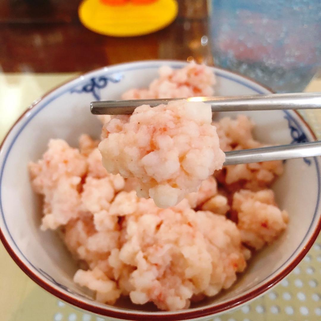 不加粉的Q弹虾滑