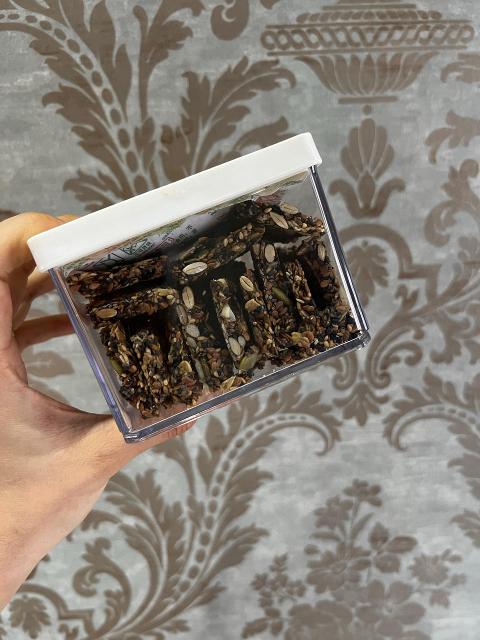 种子脆饼，无油无糖