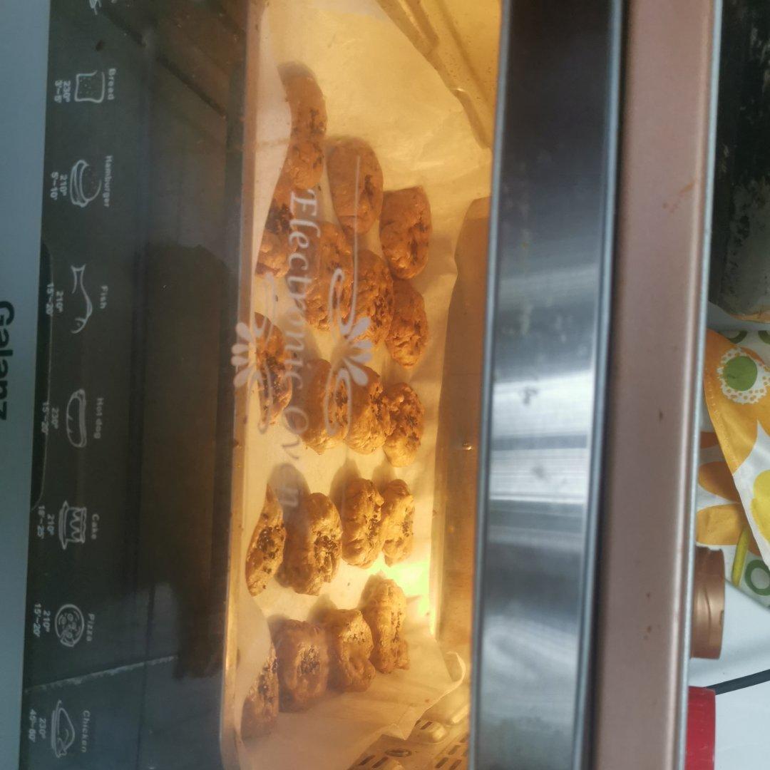 红枣红糖核桃饼干