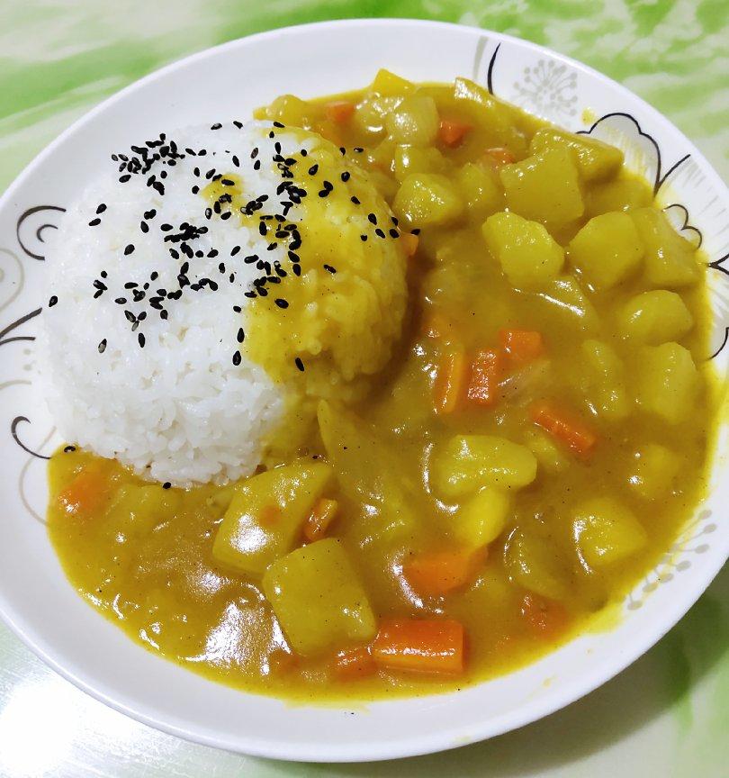 基础版土豆咖喱饭