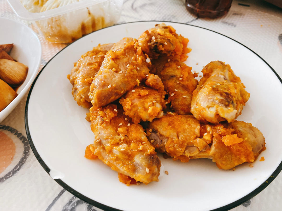 金沙鸡翅【咸蛋黄焗鸡翅】