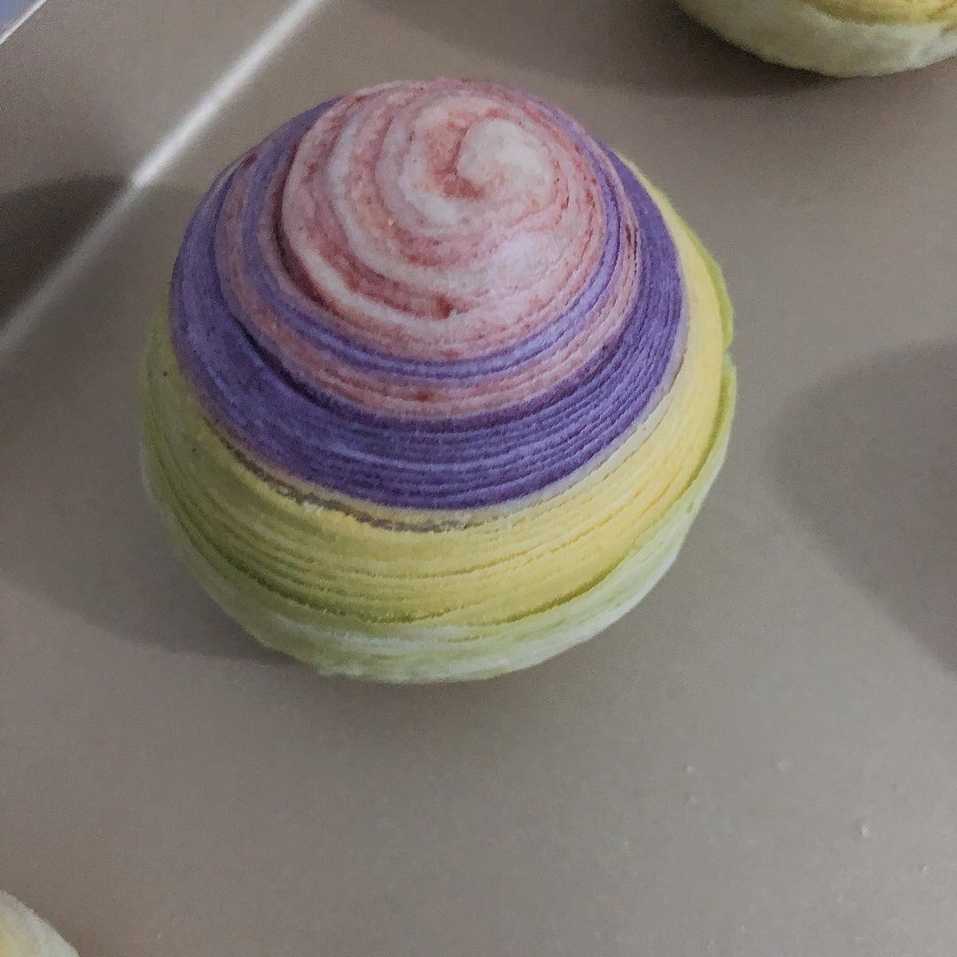 彩虹酥 螺旋酥 五彩酥 各种酥 史上步骤最详细